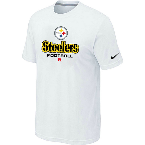 Nike Pittsburgh Steelers Critical Victory NFL T-Shirt - White